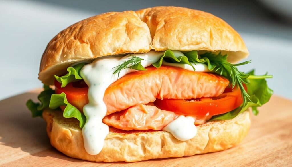 Salmon Dill Sandwich Recipe